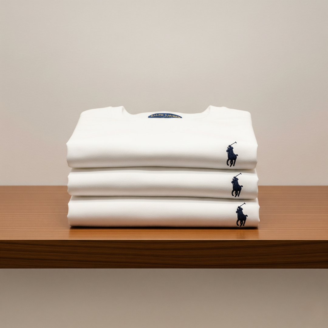 Edizione limitata: Confezione da 3 T-shirt basic R&L