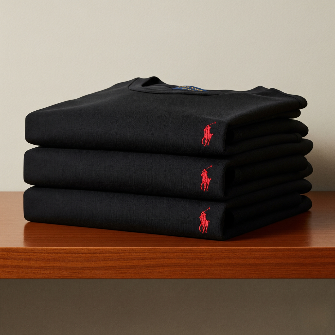 Edizione limitata: Confezione da 3 T-shirt basic R&L