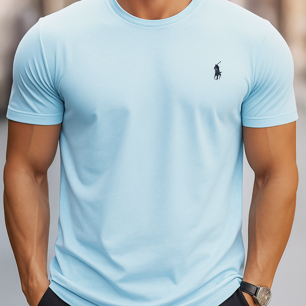 R&L | Camisa clásica básica de algodón