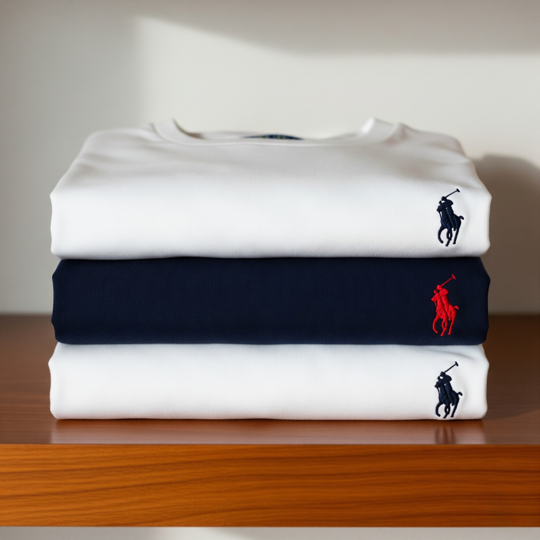 Edizione limitata: Confezione da 3 T-shirt basic R&L