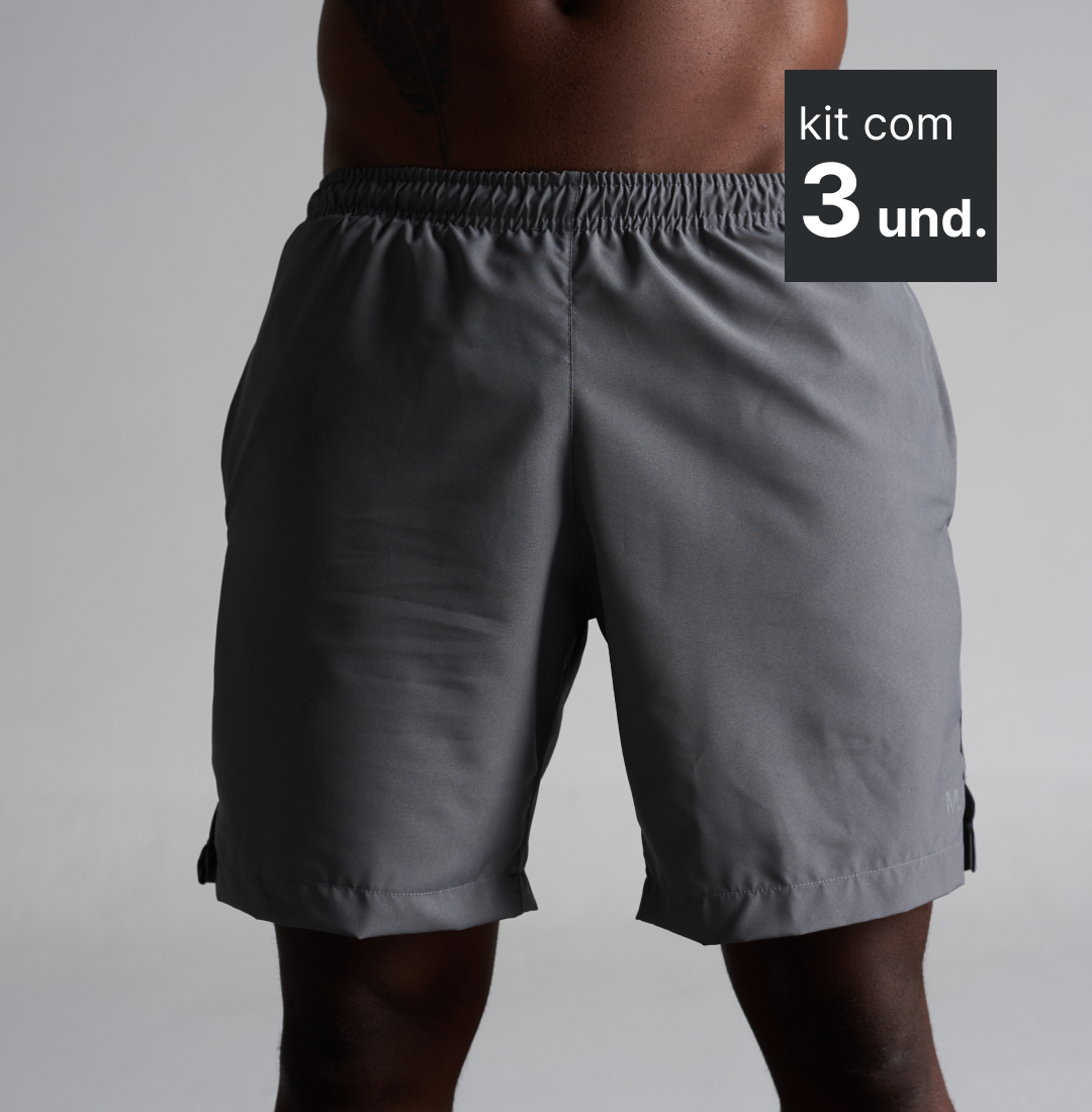 Lote de 3 pantalones cortos de fitness