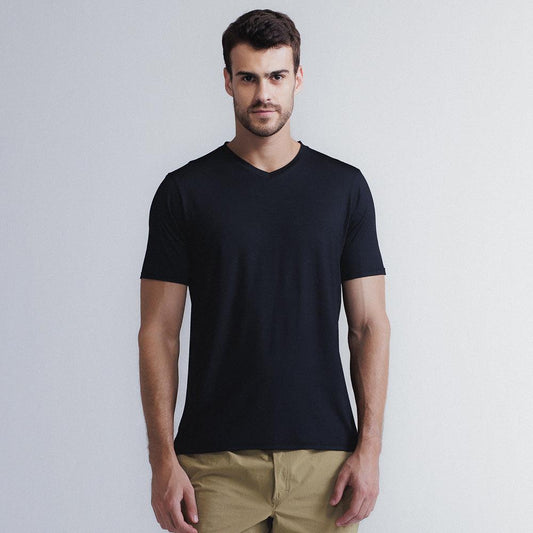 Lote - 3x Camisetas tecnológicas – V-Ausschnitt