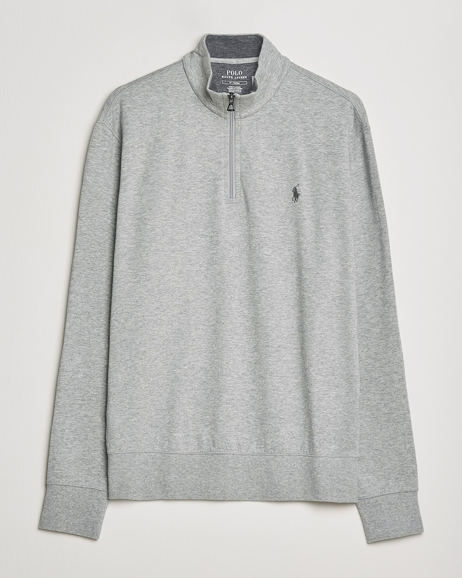 Maglione RL in Pile con Mezza Zip