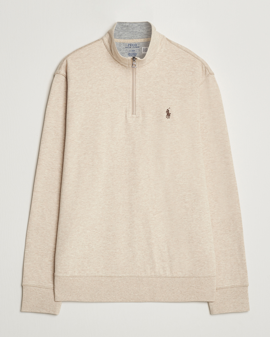 Maglione RL in Pile con Mezza Zip