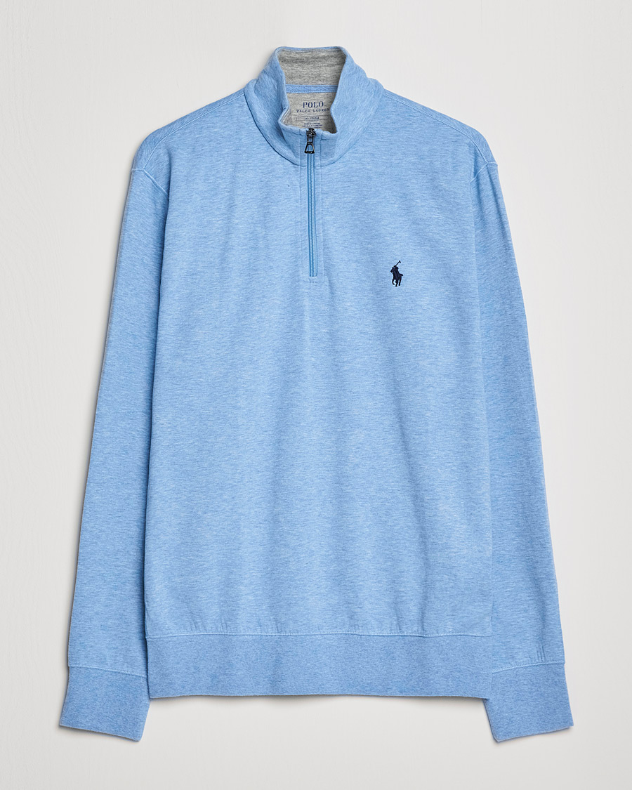 Maglione RL in Pile con Mezza Zip
