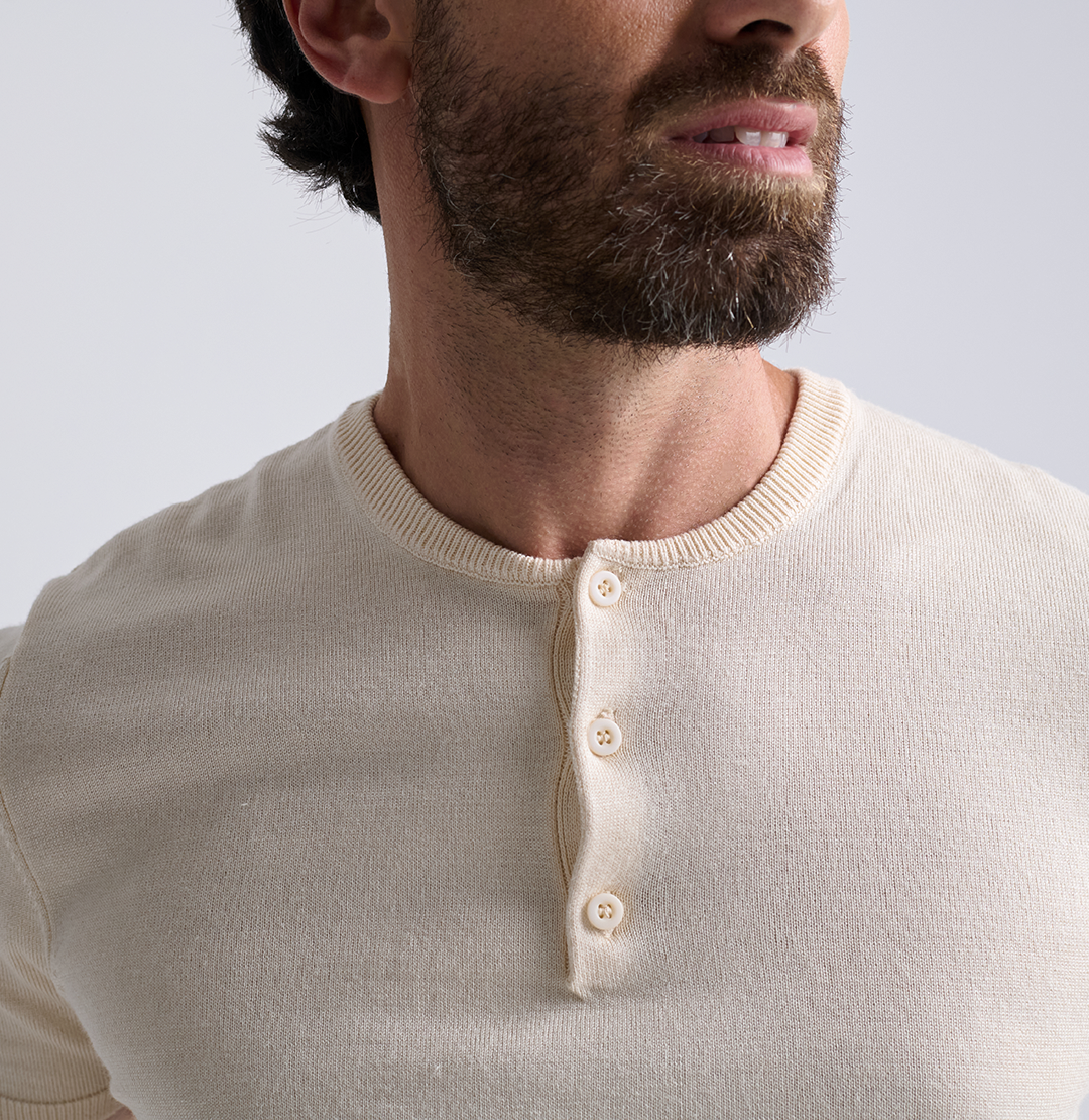 Paquete de 2 camisetas Henley Tricot