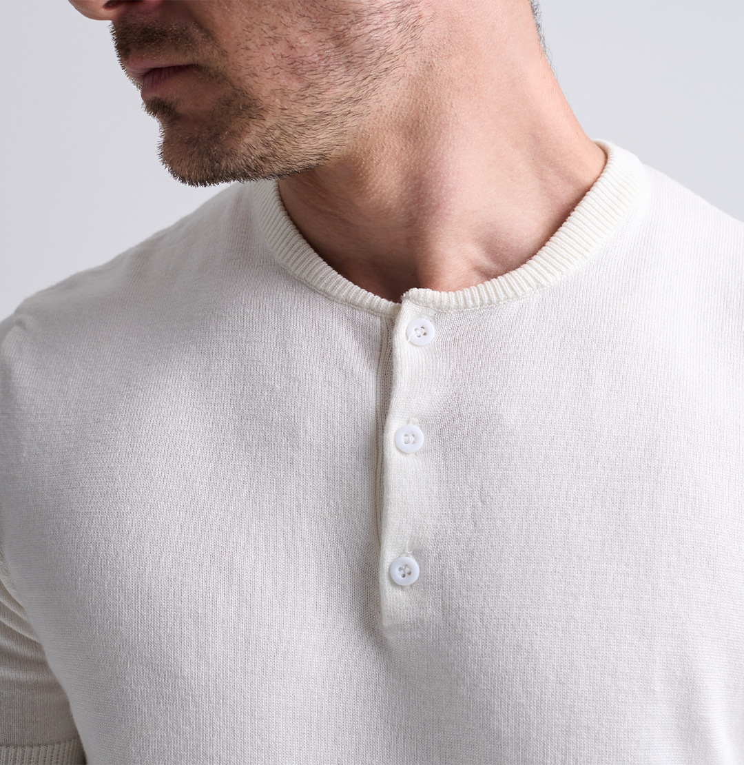 Paquete de 2 camisetas Henley Tricot