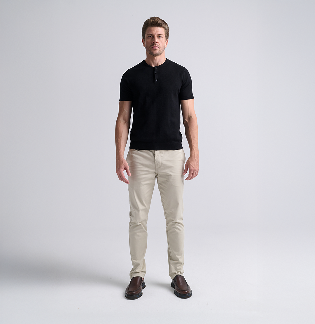 Paquete de 2 camisetas Henley Tricot