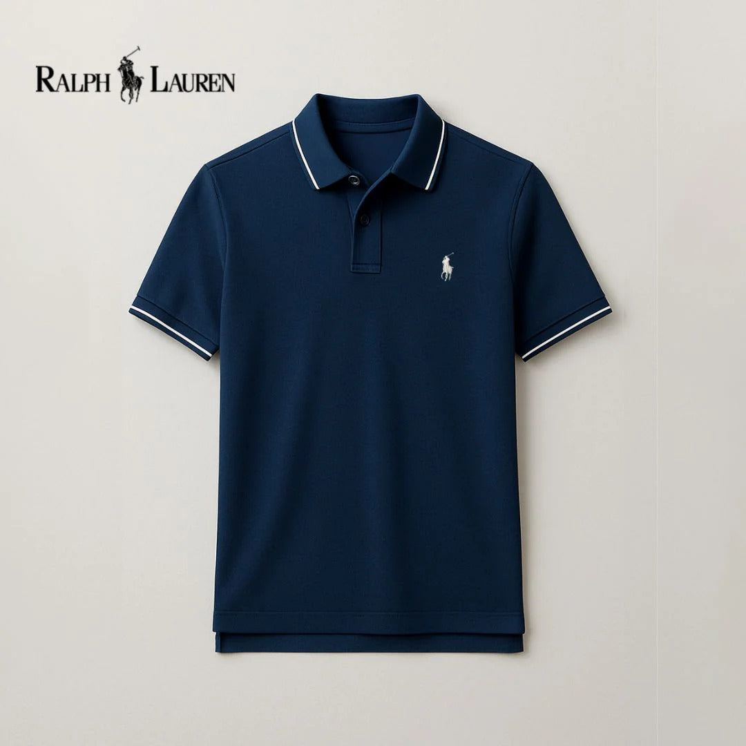 Polo RL – La Polo Performance con Bordo a Contrasto