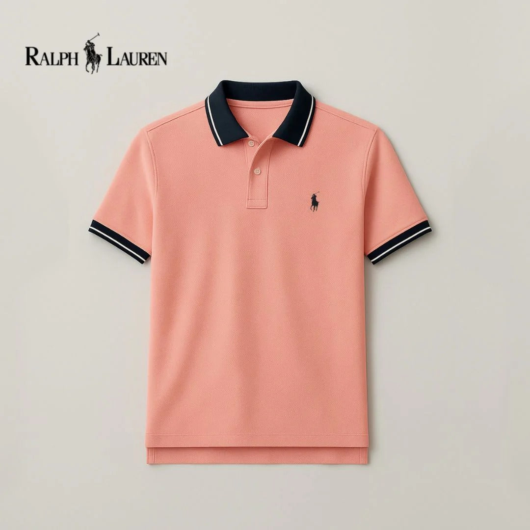 Polo RL – La Polo Performance con Bordo a Contrasto