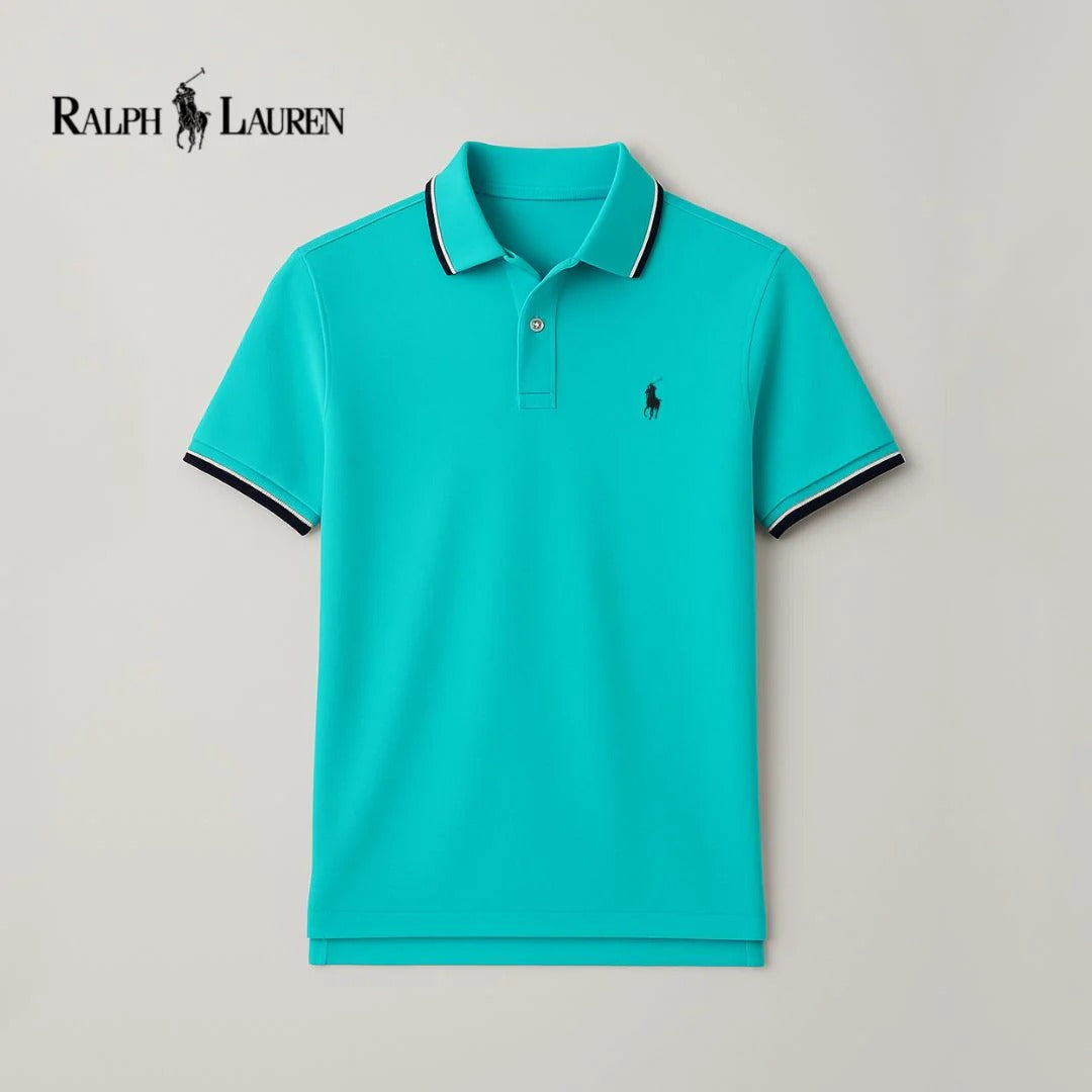 Polo RL – La Polo Performance con Bordo a Contrasto